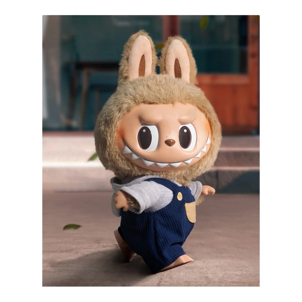 LABUBU Time to chill-Vinyl Plush Doll NIB
